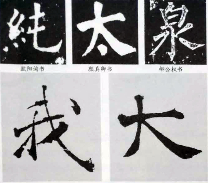 楷书如何对正,楷书就