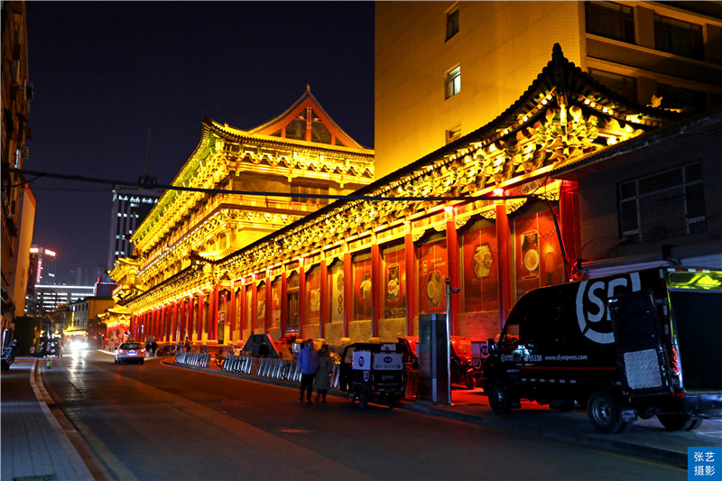 太原有座明清古建风格酒店，曾是山西贡院旧址，吸引游客打卡拍照