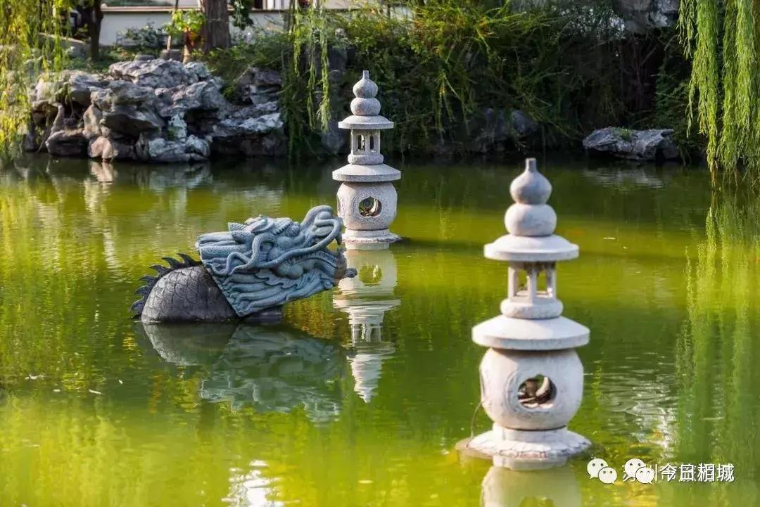 苏州园林夏季,苏州园林夜间