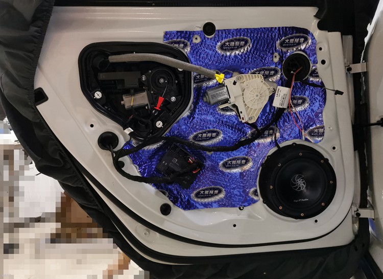 11款奥迪a6l音响改装海螺3分频,奥迪a6改装丹拿汽车音响多少钱