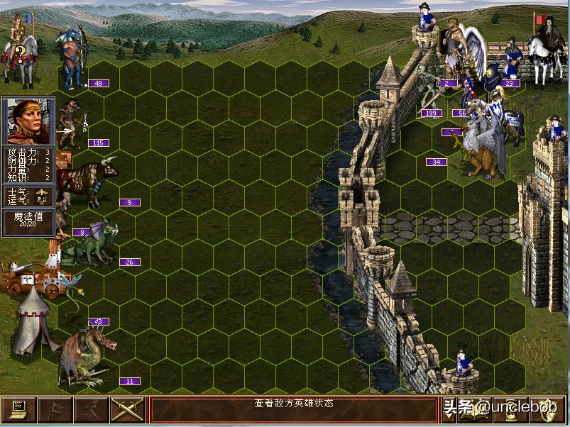 英雄无敌3脆弱平衡失控,电脑瞬间崩盘