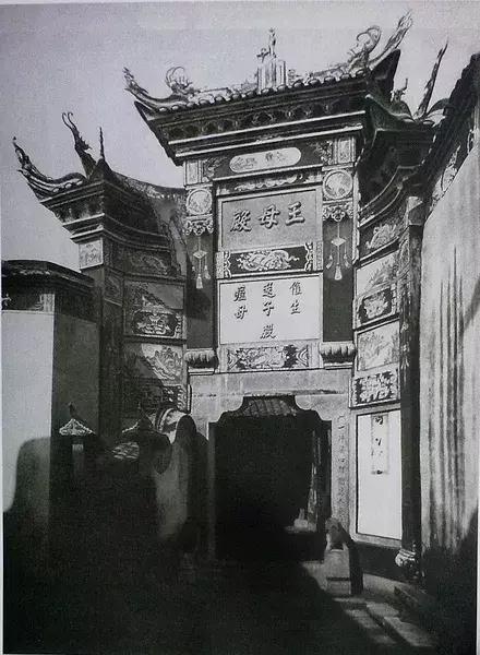 100年前中国风景建筑老照片,两亿多年前的景观
