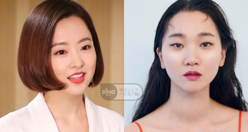这些韩国女星的“明艳系”妆容，太适合扁平脸女生参考了