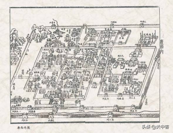 唐朝和秦朝汉朝的宫殿在哪,秦汉关中宫殿分布图