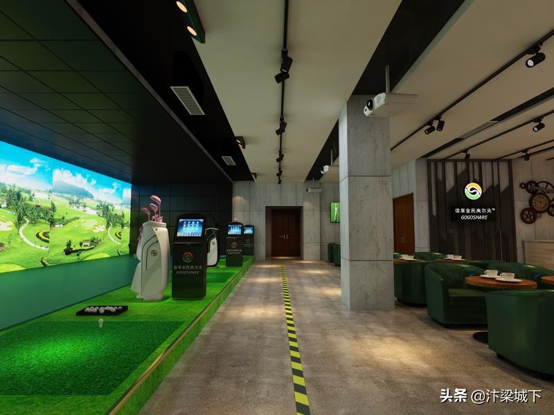 汴梁体育｜张惠芬考察倍享全民高尔夫开封金泰球馆工程建设情况