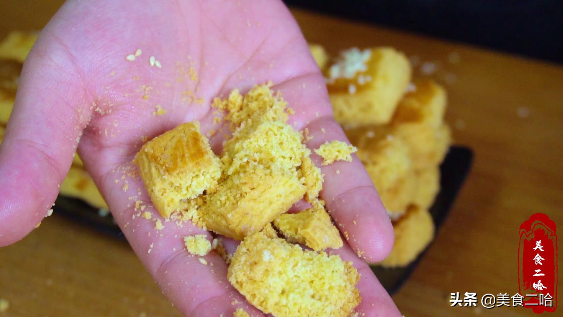 玉米面做饼干怎么做又酥又脆,玉米面可以做什么面包饼干