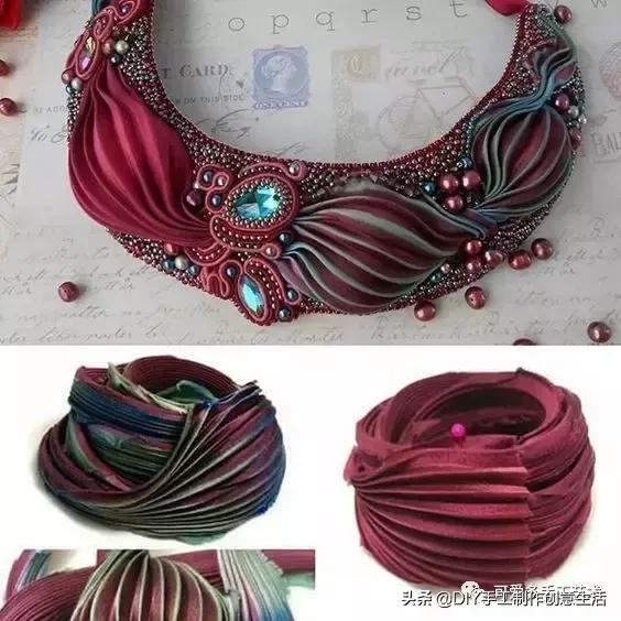 绸布手工制作服装,绸布手工