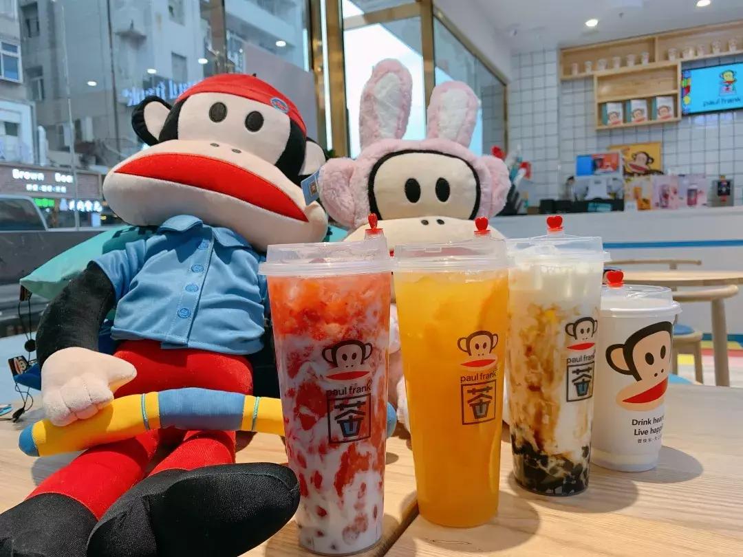 红遍全球的大嘴猴茶来鞍山啦,东北头一家,潮牌跨界好喝任性