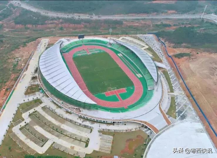 云浮新建的体育场,云浮新区体育场