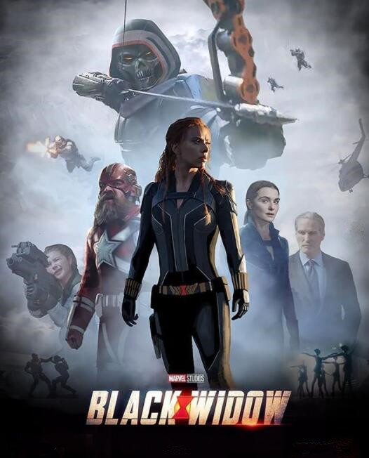 黑寡妇海报图片大全,黑寡妇概念海报