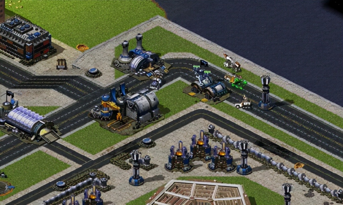 红警2核弹发射井游戏动画,红警2核战争游戏解说