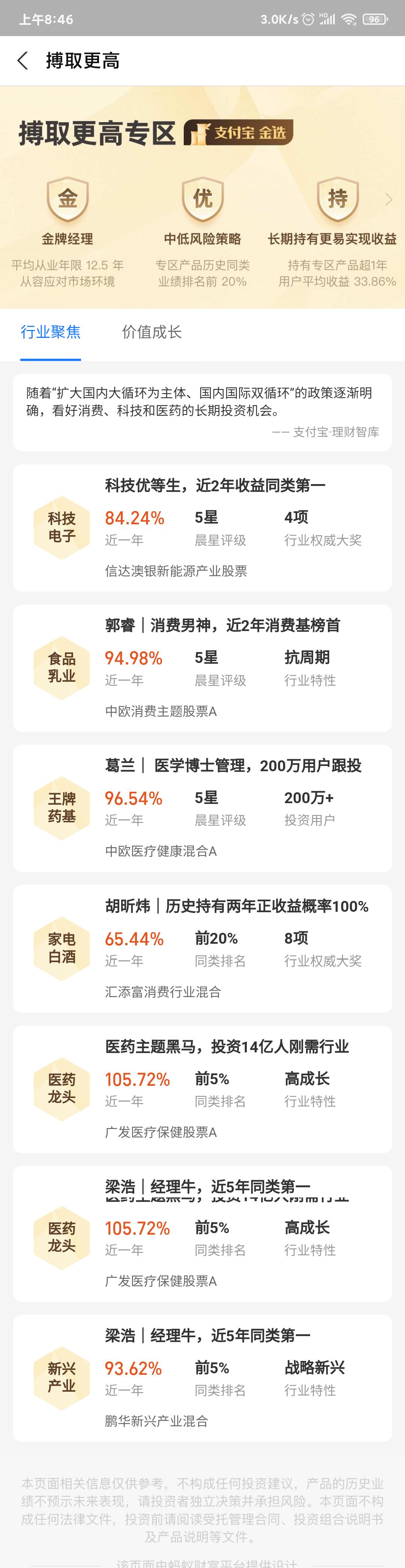 支付宝金选的基金靠谱么,支付宝金选基金都是好基金吗