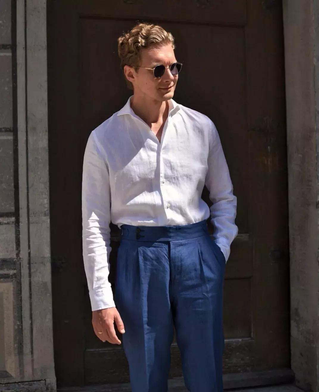 亚麻怎么穿,亚麻衣服怎么搭配才好看