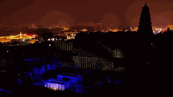 大唐不夜城都看什么,11月份大唐不夜城最新视频