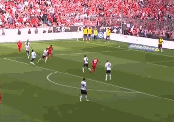 罗本最快射门纪录,罗本内切射门解析