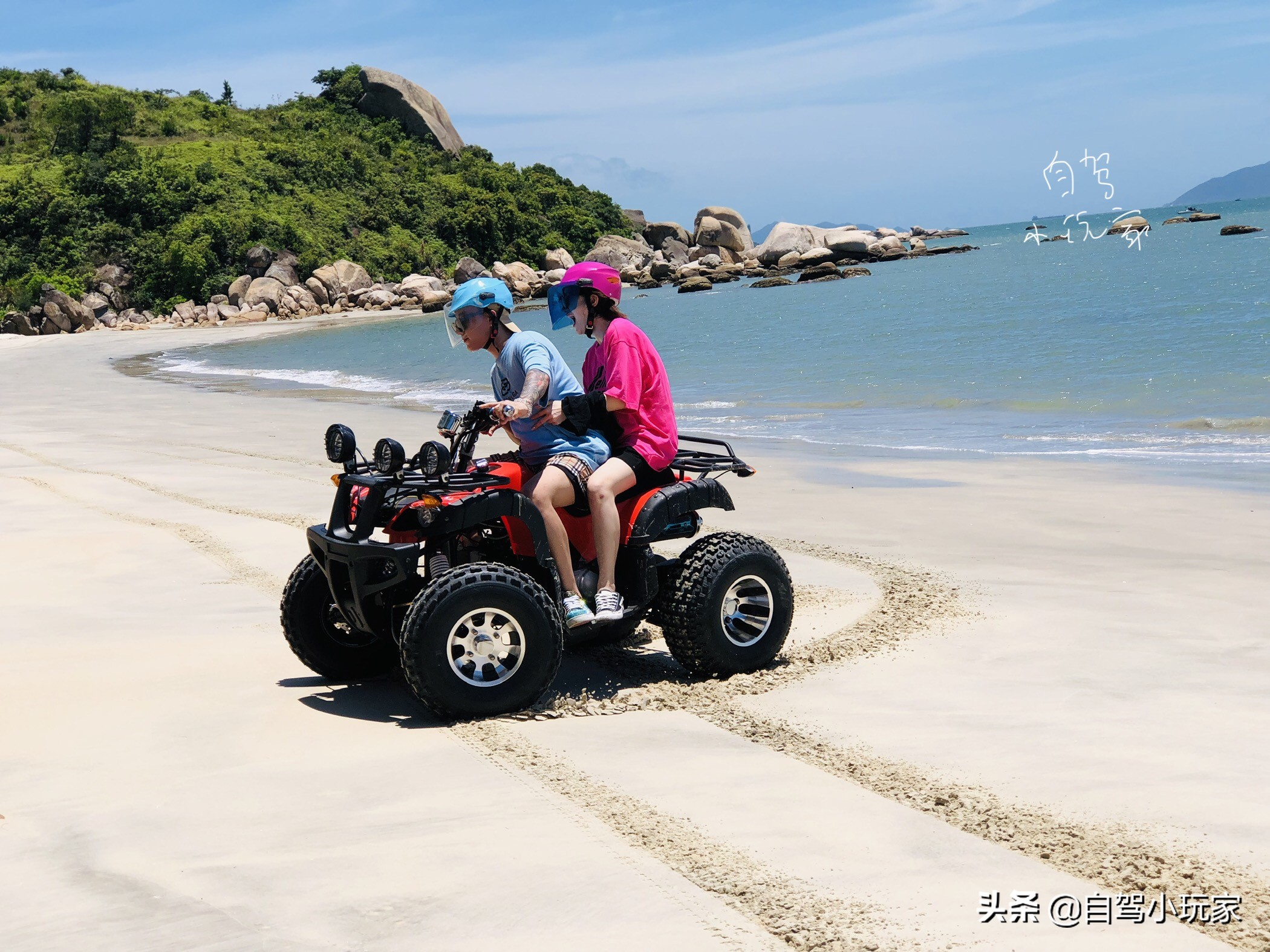 惠州最美礁石海滩,惠州最干净的沙滩推荐