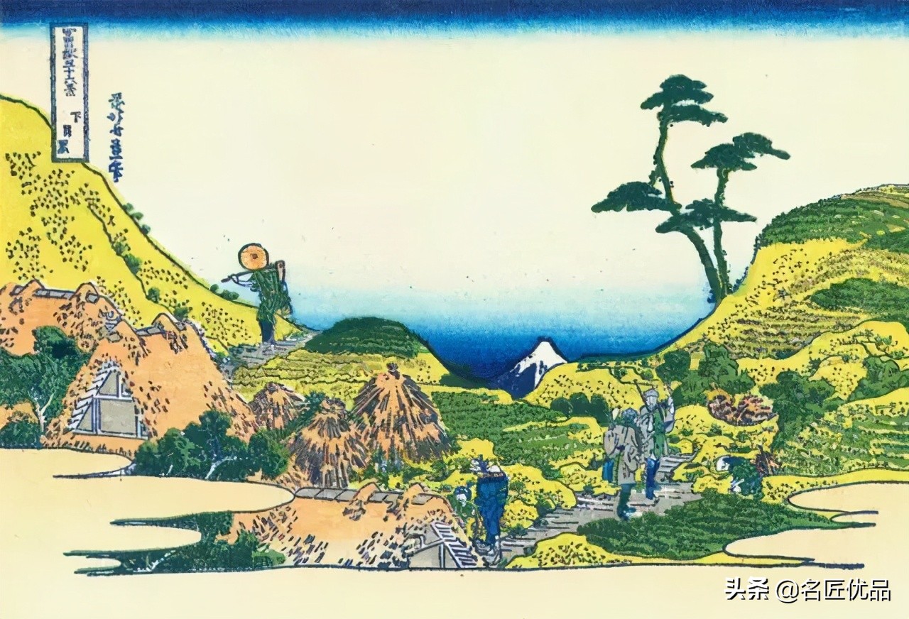 葛饰北斋富岳三十六景作品说明,清代五十位宫廷画师
