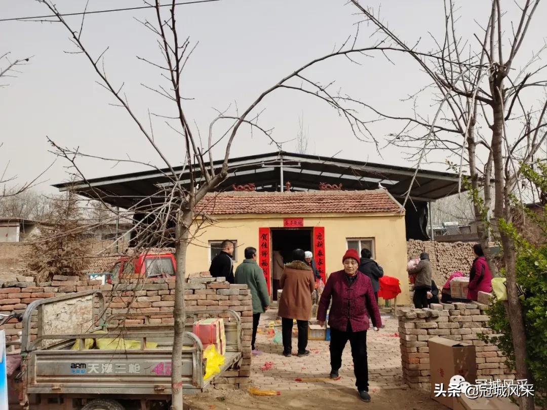 北板桥村赶会,冠县梁堂镇北黄城村历史记载