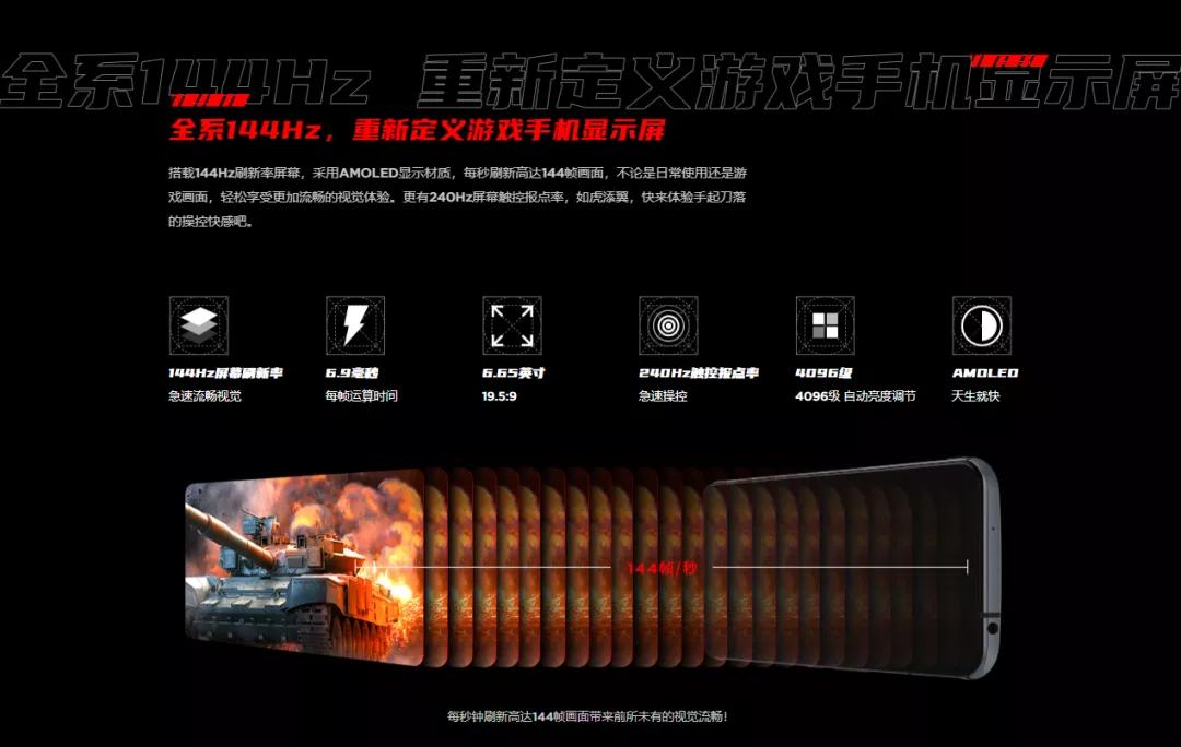 3799元起，骁龙865+144HZ屏幕，红魔5S游戏手机发布