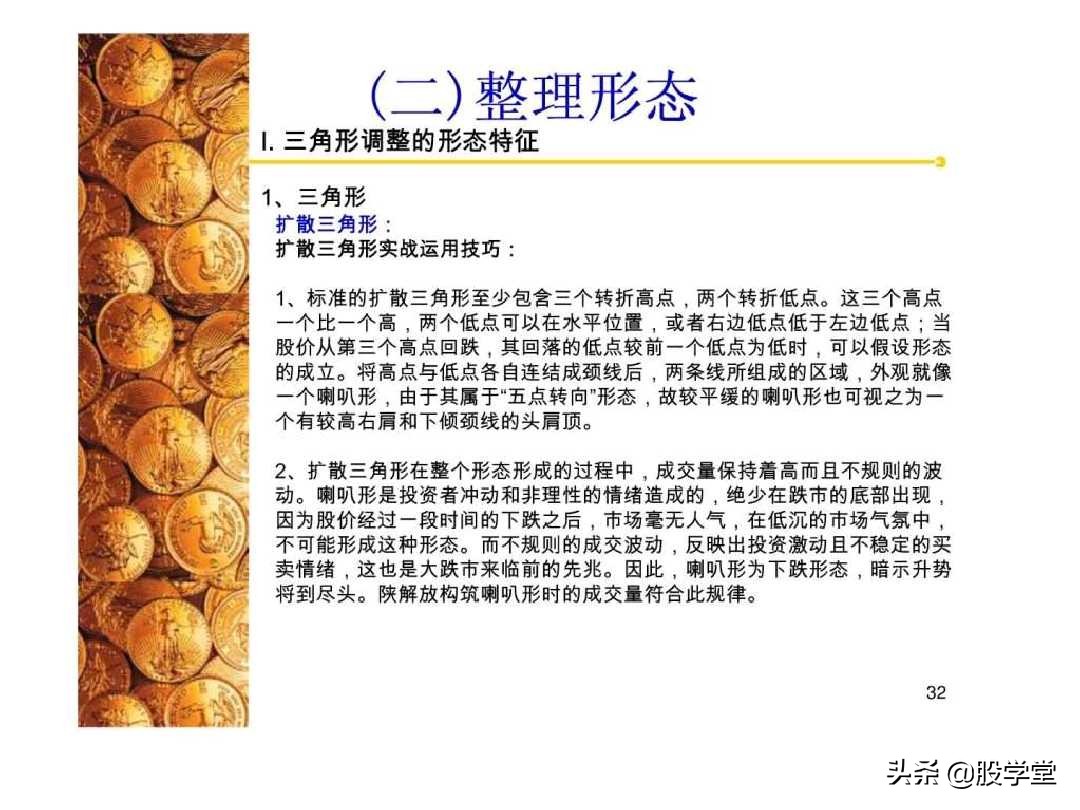 股票经典技术图形集锦,股票k线形态图解大全视频