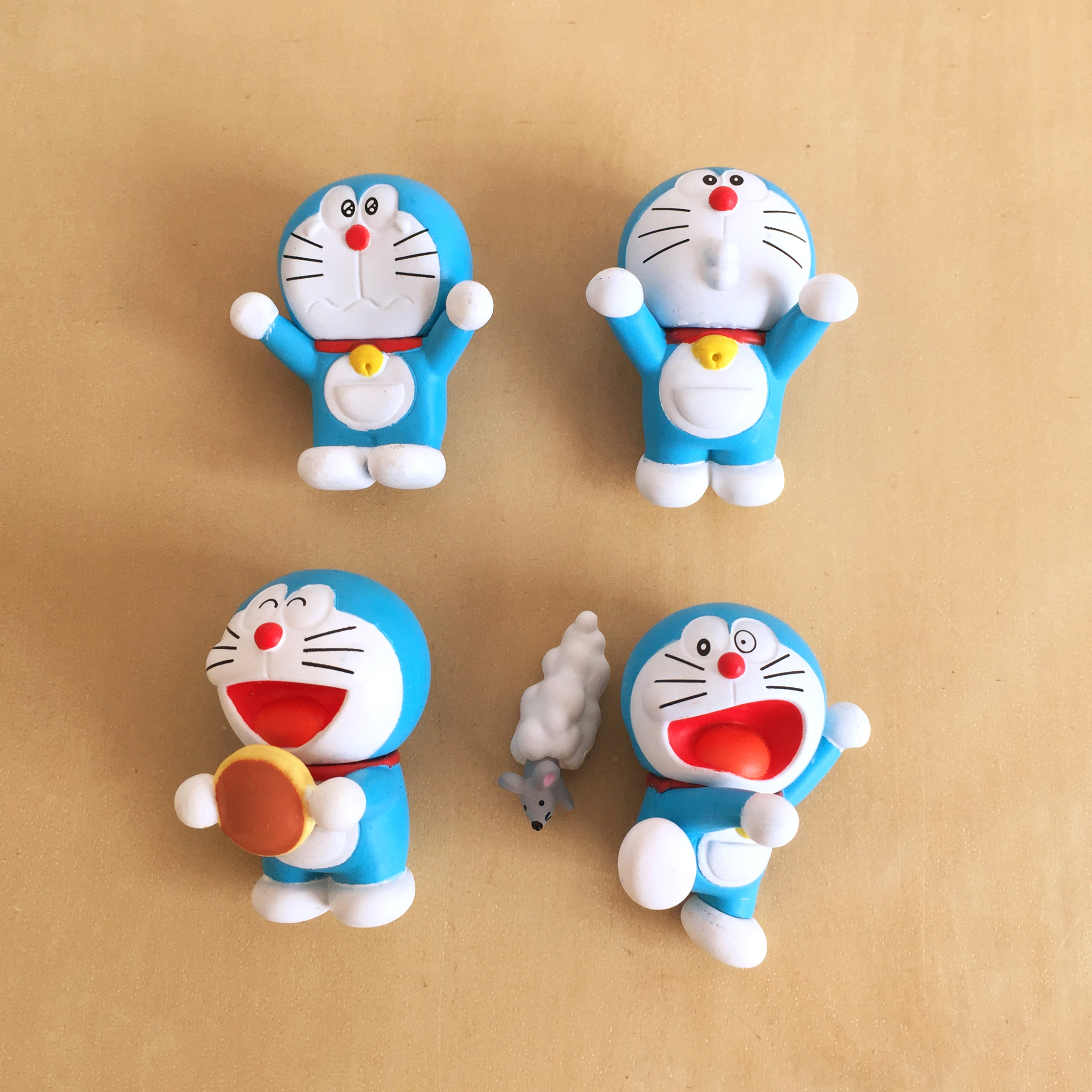 玩具测评丨PUTITTO奇谈俱乐部哆啦a梦杯沿玩偶（第一弹）