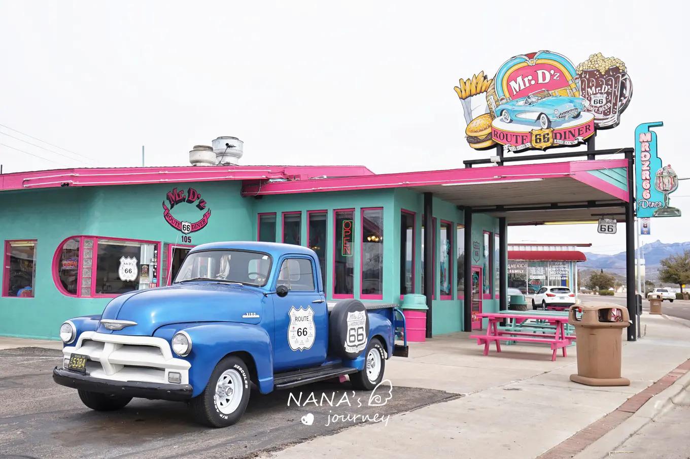 美国西部餐厅风格,美国公路主题餐厅