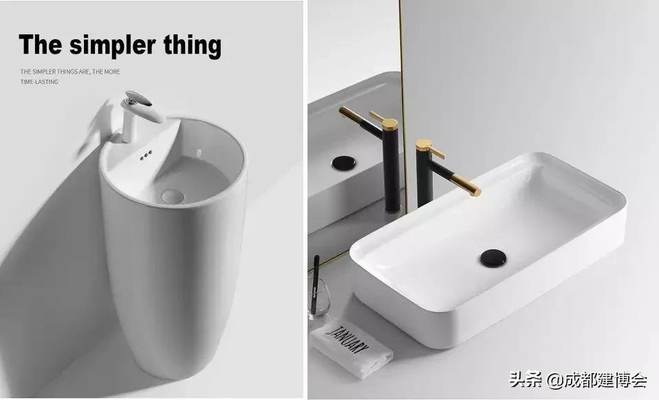 采用最新工艺打造典雅风格，巴斯比卫浴参展新品抢先看