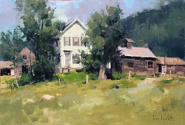 俄罗斯画家的油画艺术美到极致,中俄风景油画作品