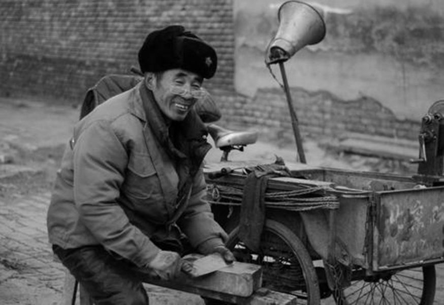 香港刀王陈华记的菜刀,中国80岁刀王