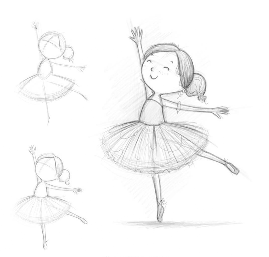 插画手绘初学者入门控笔临摹图,一组彩铅简笔画适合初学者