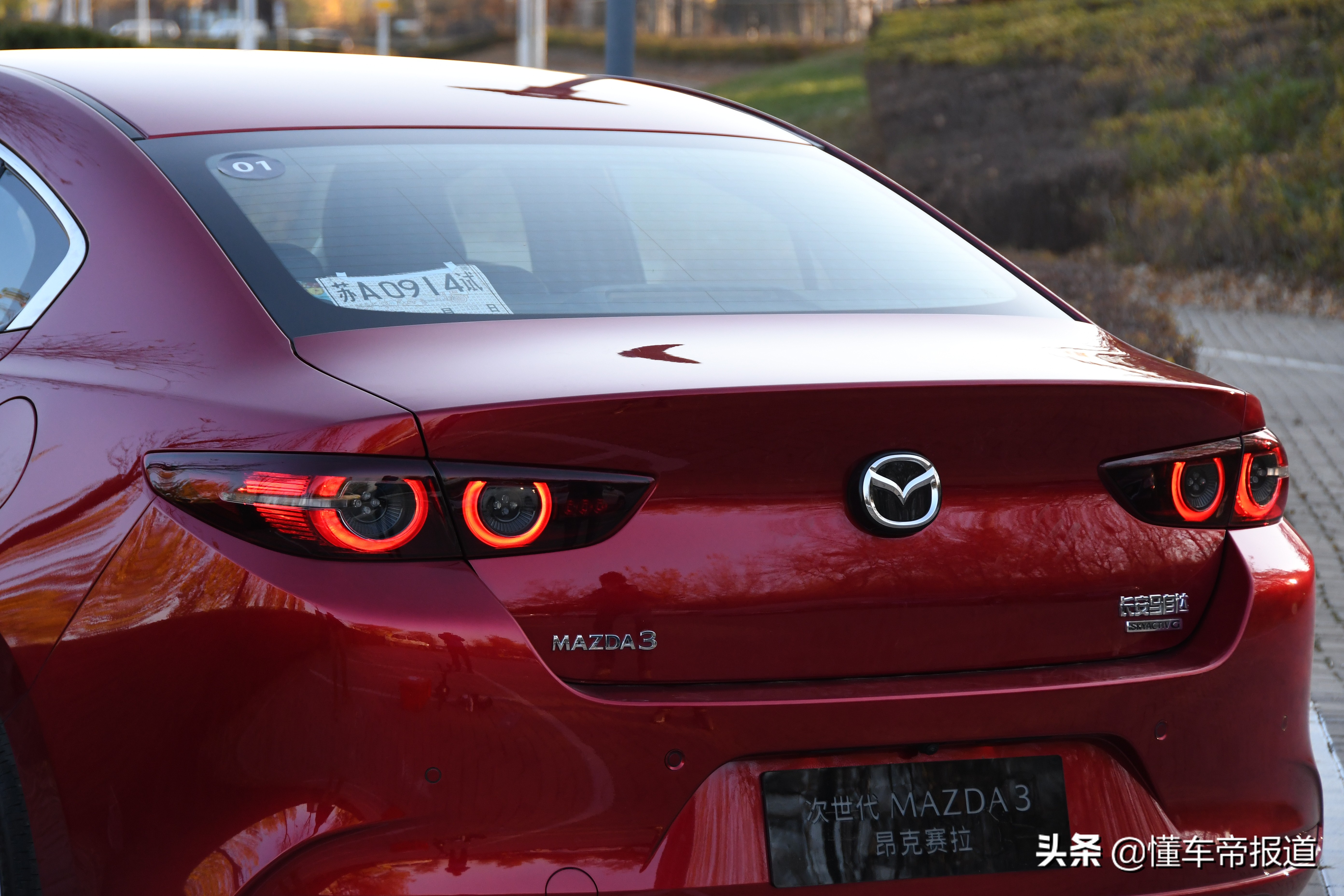 次世代马自达3昂克赛拉试驾,次世代马自达3昂克赛拉升级尾门