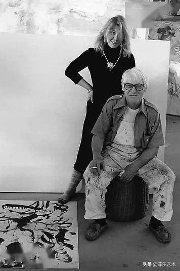 丹麦画家蒙森德风景油画作品欣赏,荷兰画家德库宁的油画作品无题