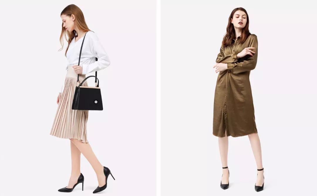 显腿长又显瘦的高跟鞋图片,胖妹妹冬季显瘦穿搭高跟鞋