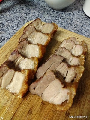 广式脆皮烧肉二次回炉,屡次失败仍然坚持成功