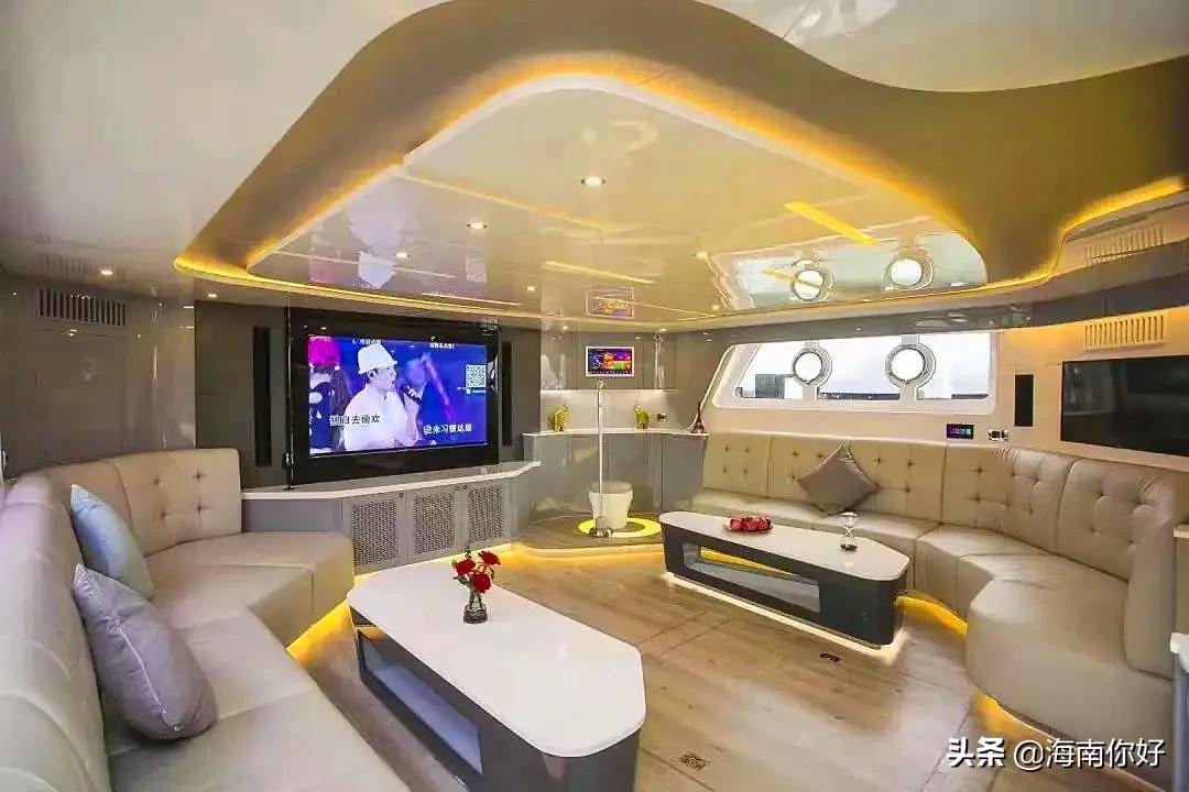 海南旅游豪华游艇出海,海南海上游艇包含海上玩的吗