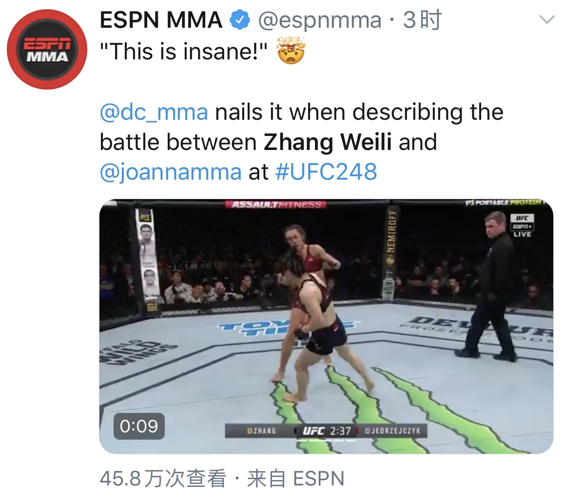 张伟丽为何能赢乔安娜,张伟丽为啥能夺冠