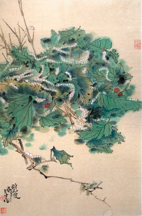 民间吉祥元素之“春蚕”的寓意及“丝绸”的文化价值