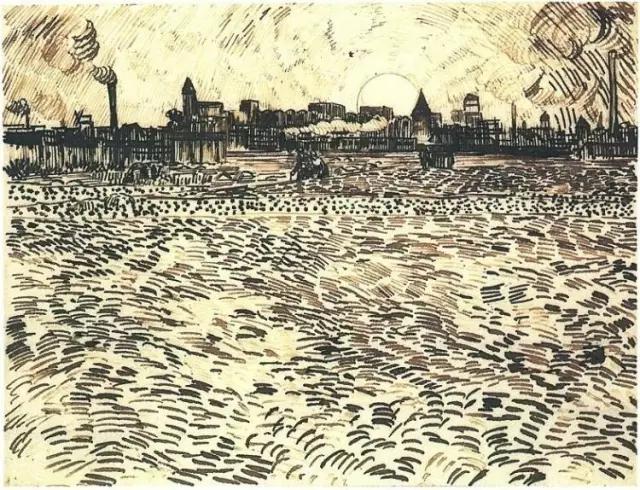 梵高是怎么画自画像的,梵高是怎样画静物的