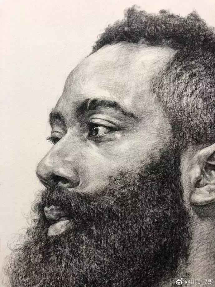 画素描时的动作细节描写作文,最难画的素描质感看看如何表现