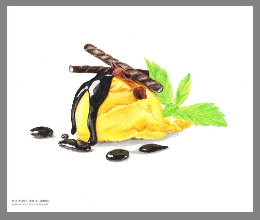 彩铅花卉作品临摹素材,动漫人物彩铅素材图片