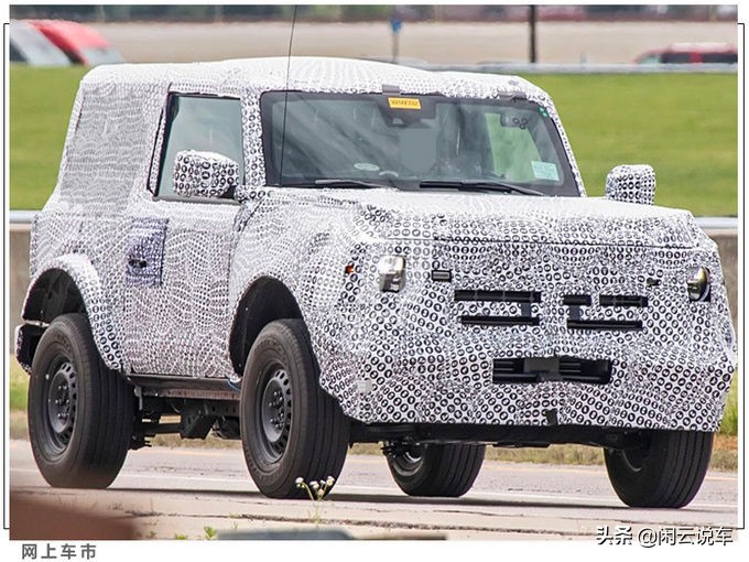 福特bronco四门版suv实车,福特bronco和吉姆尼