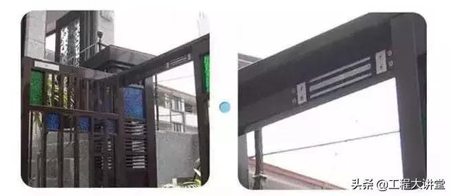 门禁电磁锁安装施工现场,玻璃门禁电磁锁安装视频