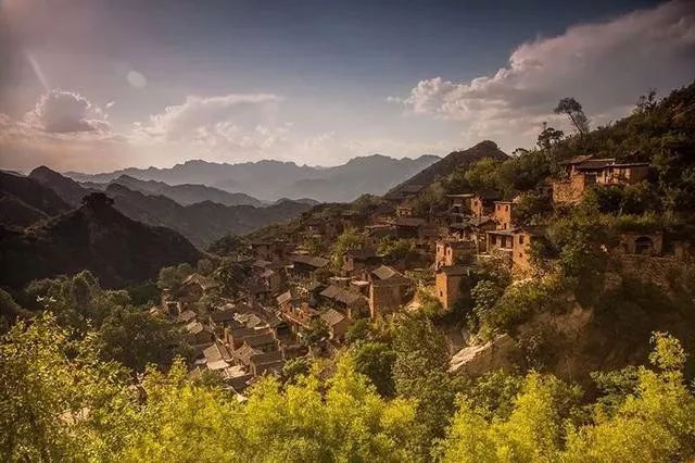 千年古村布达拉宫,太行山小布达拉宫