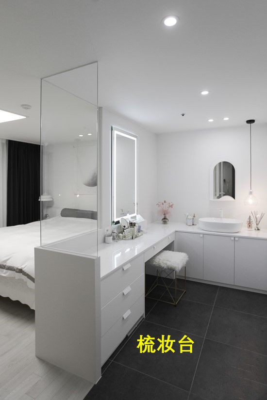 卧室玻璃隔断墙装修效果图大全,客厅用玻璃隔断隔个小卧室效果图