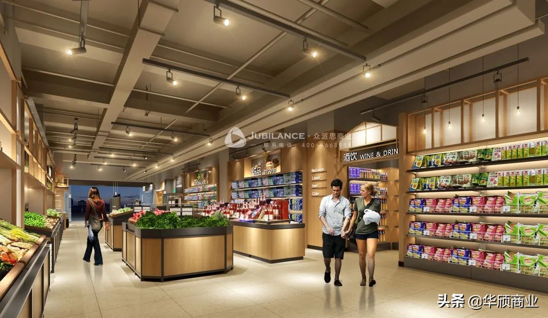 便利店超市装修效果图,小区车库超市装修效果图