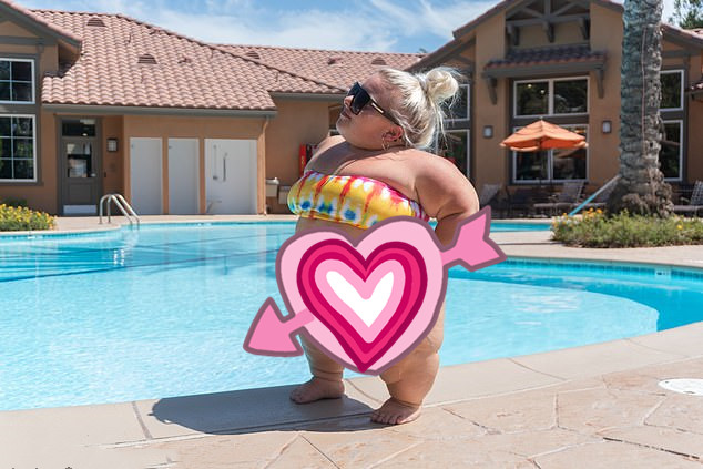 19岁侏儒身高仅1米,最美1米3侏儒症女