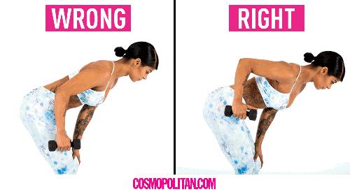 健身新手犯错十五秒,新手健身哑铃什么动作最好练