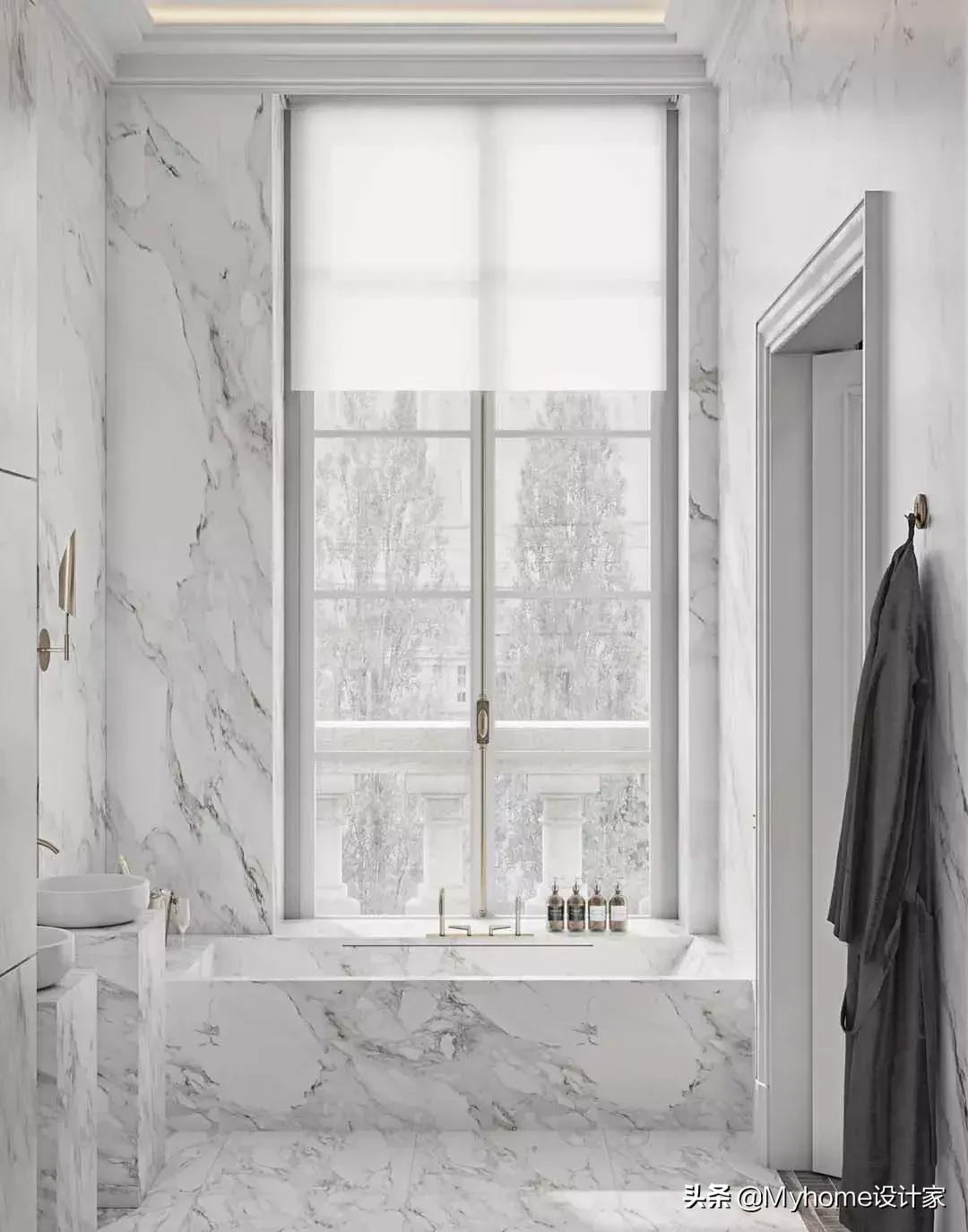 三分离卫生间怎么做实用效果图,6平方卫生间三分离装修效果图