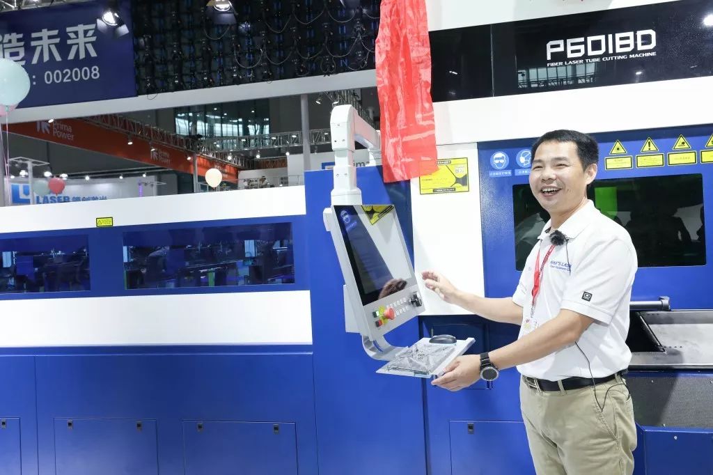 新款大族激光切管机设备,大族第四代激光切管机