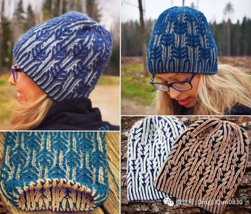 怎么做花式针织帽子教程,好玩好看的针织帽子